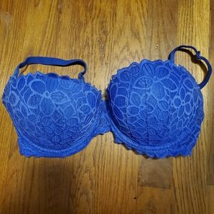 🌠3/$12 or FREE🌠 34DD PINK VS lacy balconette bra